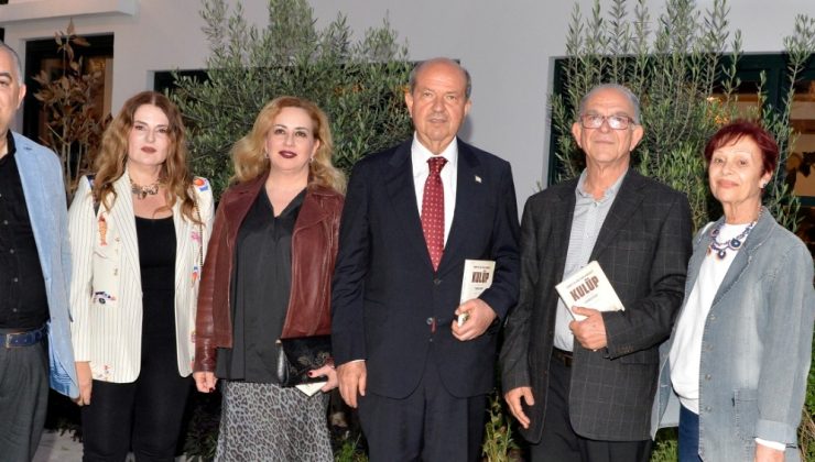 Cumhurbaşkanı Ersin Tatar ve eşi Sibel Tatar, “Kıbrıs’ta Jön Türk Hareketi – Kulüp” kitabının tanıtım ve imza etkinliğine katıldı – BRTK