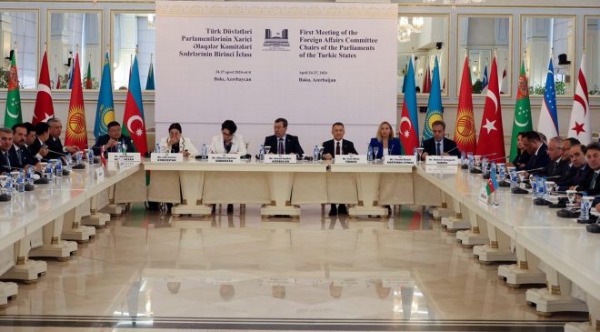 Öztürk, Türk Devletleri Parlamentoları Dışişleri Komisyonları Başkanları Toplantısı’nda konuştu – BRTK