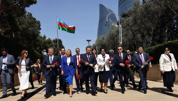 Meclis heyeti, Türk Dünyası Dışilişkiler Komite Başkanları toplantısı için Azerbaycan’da… – BRTK