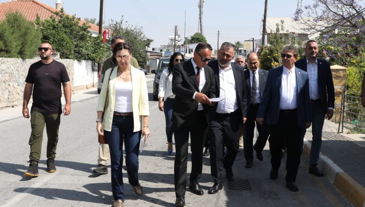 Başbakan Üstel, Beyarmudu Kapısı’nda incelemelerde bulundu… “Kendi tarafımızdaki genişletme işini önümüzdeki haftadan itibaren başlatacağız” – BRTK